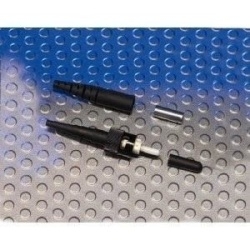 ST CONNECTOR FOR 62.5/125 MULTIMODE FIBER EPOXY AND POLISH