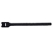 8" Recloseable Tie Wrap, Black, Pack of 25