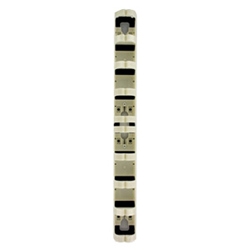 Horizontal Cord Manager, 1RU, 110-Style, Cross Connect, Rack Mount, 19" Length x 1.73" Width x 2.87" Height, Fire-Retardant Plastic