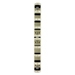 Horizontal Cord Manager, 1RU, 110-Style, Cross Connect, Rack Mount, 19" Length x 1.73" Width x 2.87" Height, Fire-Retardant Plastic