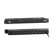 120 Volt 20 Amp Surge Protected, 19 Inch Rack Mount NO Switch and L5-20P Plug, Data Sensitive, 1440 Joules, 330V Impulse Clamping, 12 Feet 14-3 SJT Cord Length, Steel Housing - Black