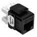 GigaMax 5e+ QuickPort Connector, Category 5e, Black