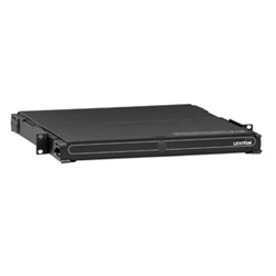 Opt-X 1000i 1U Distribution and Splice Enclosure With Sliding Tray, Empty, Accepts Up To (3) Opt-X Adapter Plates or (3) Opt-X P-N-P Modules and Accepts Up To (3) Splice Trays