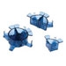 Fiber Cable Management Rings, 1/4 Size Rings, Stack Vertically or All In One Layer, Pack of 4