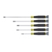 Screwdriver Set, Electronics Slotted and Phillips, 5-Piece