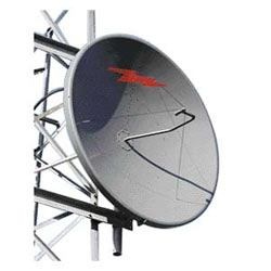 1.2 m | 4 ft Standard Parabolic Unshielded Antenna, single-polarized, unpressurized, 1.900-2.300 GHz, 7/8 in EIA connector, gray antenna, molded gray radome with flash, standard pack - one-piece reflector