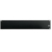 2U Blank Panel Insert, 19" Rack Mount, 16-Gauge Steet, Black