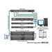 8 Port Remote PDU, 20 A & 208 V AC