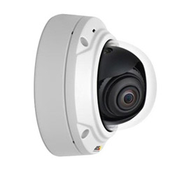 M3026-VE Outdoor-ready, Vandal-resistant, Day/Night, Fixed Minidome Camera, 3MP/HDTV 1080p