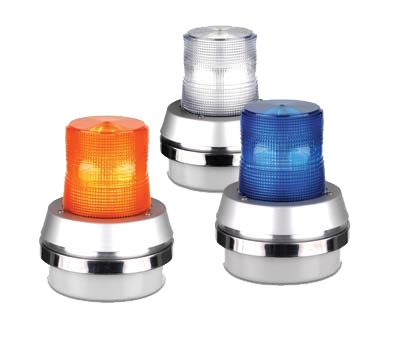 Flashing LED Beacon, 0.175 A, Red, 65 fpm Flash Rate, LED ...