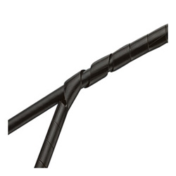 Panduit T50P-C0 Polypropylene Spiral Wrap Black