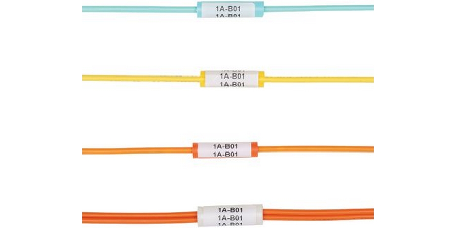 Cable Identification Sleeve, Flexible PVC, White