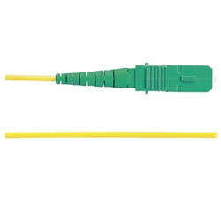 SC APatch Cord to Pigtail, 9/125 Micron, Simplex, Buffered, Patch Cord, 1 meter
