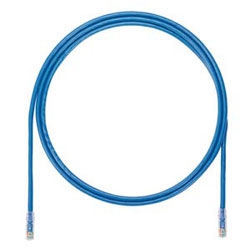 Copper Patch Cord, UTP, Category 6A, T568B Wiring, TX6A(TM) 10Gig(TM) Modular Plugs, Blue Jacket, 14 Ft