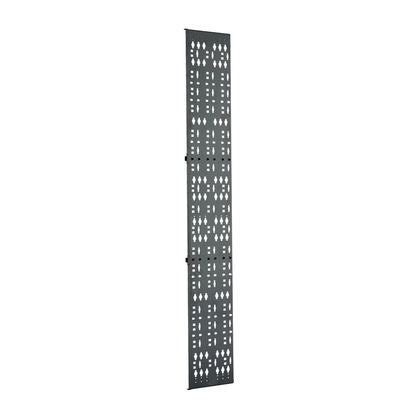 Cable Management Bracket,Rack Cable Management,Black,Steel,42U Rack,WxH ...