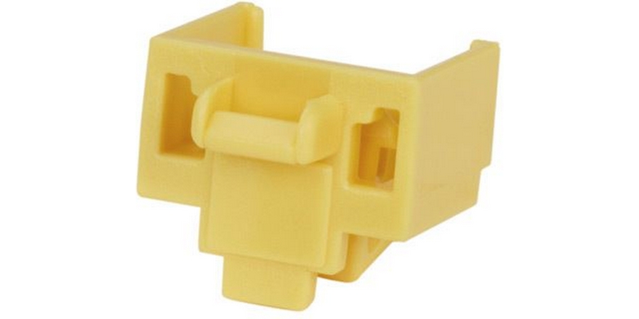 Block-Out Device, 0.4 in., Polycarbonate, 0.46 in., Tamper-Resistant ...