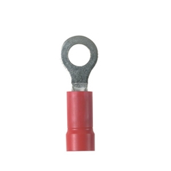 Ring Terminal Vinyl 22-18AWG #4 PK100
