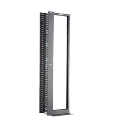 Standard Rack and NetRunner 4 inch Wide Dual Sided Vertical Manager, 45RU