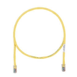 Copper Patch Cord, Category 5e,Yellow UTP Cable, 5 Meters