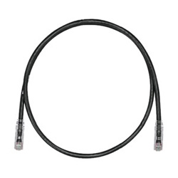 Copper Patch Cord, Category 6, Black UTP Cable, 3 Meter
