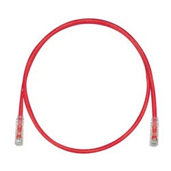 Copper Patch Cord, Category 6, Red LSZH UTP Cable, 4 Meter