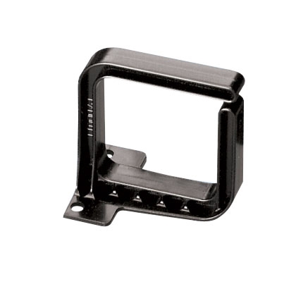 Open-Access Vertical D-Ring 2 RU Black