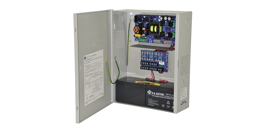 Power Supply/Charger, 120 VAC Input, 24 VDC Output, 10 A, 60Hz, 8 ...