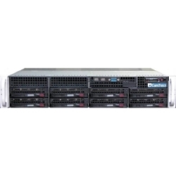 CAMTRACE SERVER - 8 DRAWERS   2U - W/ RAID - HDD NOT INCL.  ADD LICENSES AND HDD