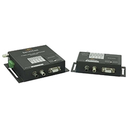 Dymec Serial Link - SubStation Hardened EIA 422/485 Serial Copper to Fiber Link/Repeater, RS-422/485 Multimode, 90-250V DC/90-250V AC