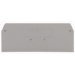 End And Intermediate Plate, 2 mm Thick, Gray