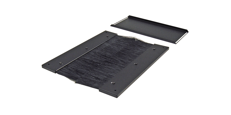 Bottom Panel Assembly, Brush Center Panel and Solid Rear Panel, Use ...