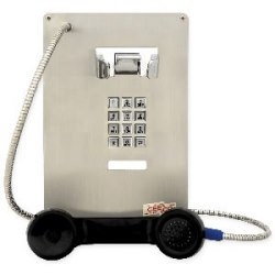 Durable TelePhone with Keypad. Designed for Indoor or Outdoor Use. Can be Flush Mount or Installed in a (WPP) Weatherproof or (HOB) Weather-resistant Housing