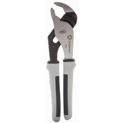 6-1/2&quot; pump pliers, gray/black comfort grip handle