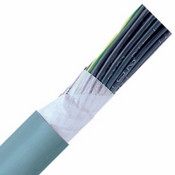 Flexible, Control, 16-7C TPE/PUR -30 TO 80C, 300/500V FLEX CABLE DIA, OLFLEX-FD 855 GREY