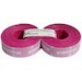 Hook and Loop Cable Ties Refill, ID-SCRATCH, Perforated in 3cm Pieces, Includes 2 Rolls of 2.5 meters, Violet Red