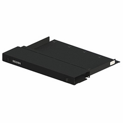 FiberExpress Ultra HD Standard Shelf, 1U, Empty, Front Sliding Drawer, Rack Mount, Black Finish