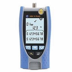 VDV II Plus, Voice, Data and Video Cable Verifier, With Large Display & Backlight
