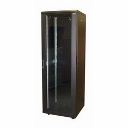 19" Silver Series Floor-Standing Rack and Cabinet, 42U 800X800mm, Black