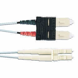 3 MT Opti-Core Fiber Patchcord, OM3 2-Fibers, LC-SC Duplex, 1.6MM Jacket, LSZH