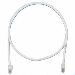 24 AWG, 4 PAIR STRANDED, MODULAR CABLE ASSEMBLY, CAT 5E T568A/B WIRING 8 FEET POWERSUM COLOR OFF WHITE