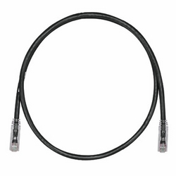 Copper Patch Cord, Category 6, Black UTP Cable, 10 FT.