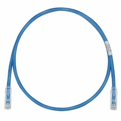 Copper Patch Cord, Category 6, Blue UTP Cable, 45 FT.