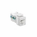 HOME 6 Snap-In Jack, T568A Wiring, White
