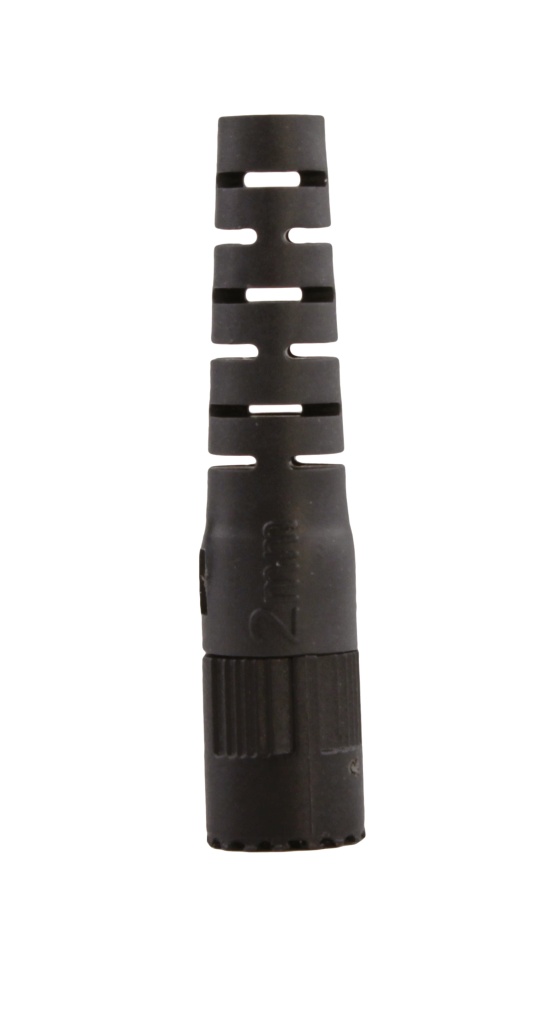 Jacketed Boot, Mechanical Termination, Shielded, Black